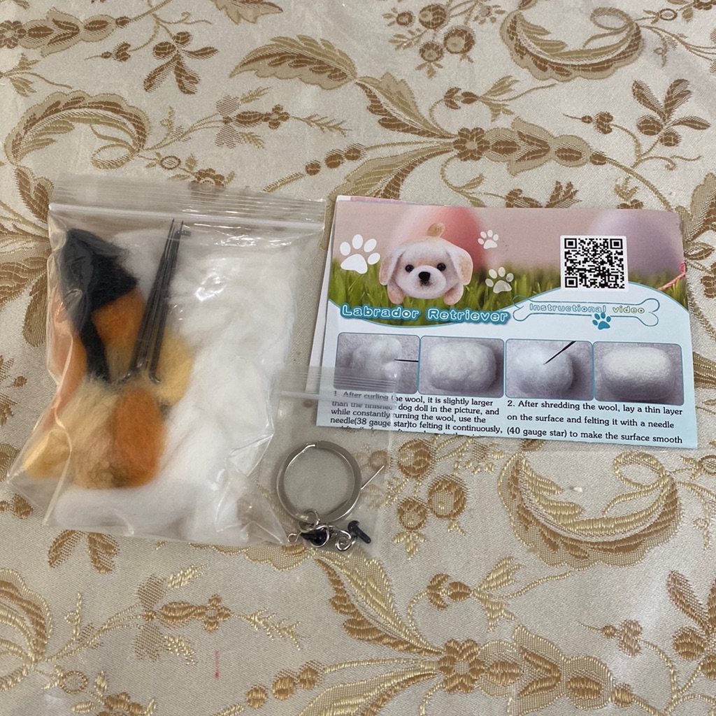 Brand New Sew Your Own Dog Keychain